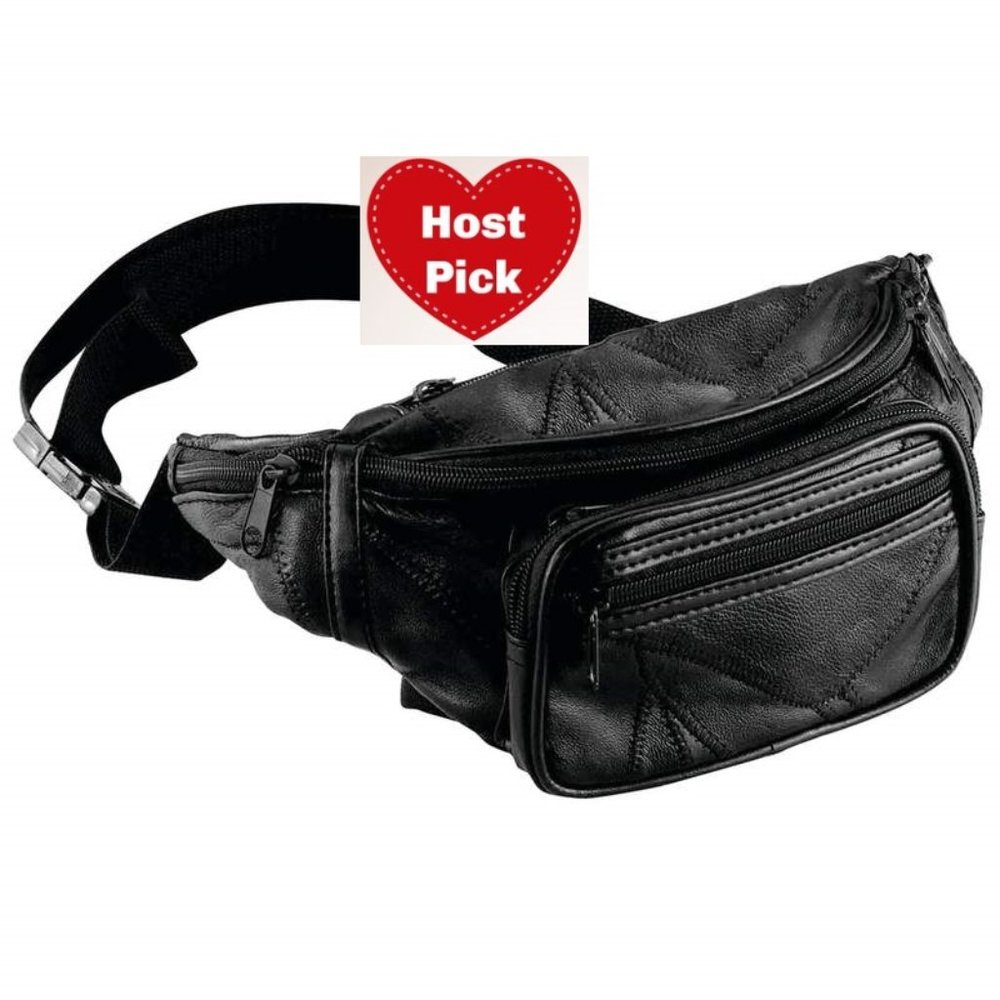Leather Belt Bag Hip Bag Fanny Pack Waist Bag